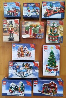 LEGO - sbírka vánočních setů