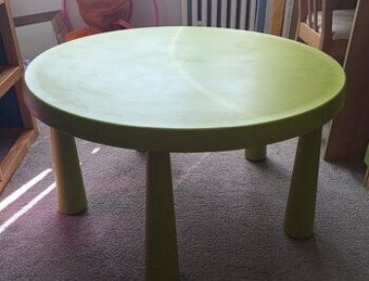 Židle a stůl Ikea Mammut