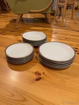 Porcelánová sada EPIAG D.F. Carlsbad – zlatý a červený dekor