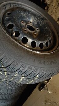 Disky-Pneu zimní VW-Caddy škoda- 6Jx15 ET-47 5x112x57
