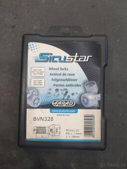 Bezpečnostní šrouby SICUSTAR, rozměr M12x1,25x28mm, dosedací