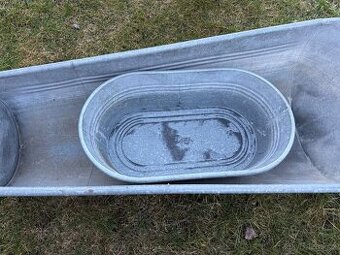 Retro pozinkovaná vana