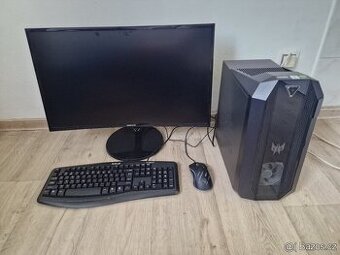 6 Jadrovy Acer Predator Orion s Prohnutym lcd 27 Palců
