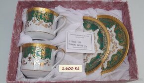 Dva šálky s podšálky/šapó Thun