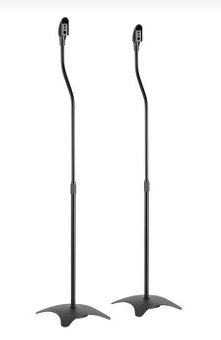 AlzaErgo Audio Mount SM310B - podlahové stojany na reproduk