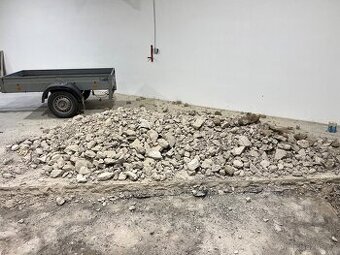 ZA ODVOZ-BETONOVÁ SUŤ a ŠTĚRK