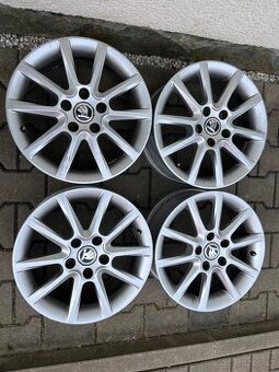 4x alu disky 5x112 R16 vw, škoda, audi