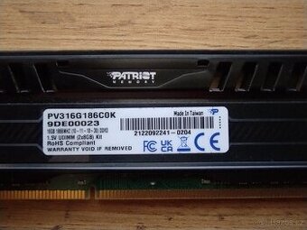 DDR 3 2x8GB