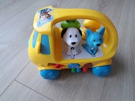 Zvuková hračka zvířátkový autobus - 1