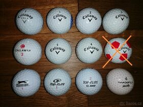Golfové míčky-kvalita A, 11ks