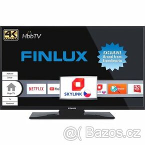 4K Smart TV, Finlux 43FUF7161, 43" 109cm, Direct LED