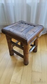 Bambusová stolička 25x25 cm