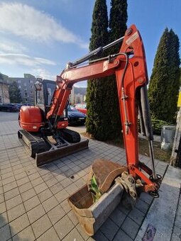 Minibagr Kubota KX121- 3, rok 2014, 4300mth