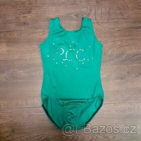 Gymnastický, baletní dres/trikot vel. 110/116