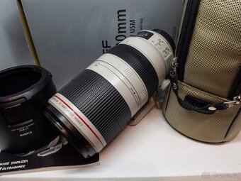 CANON EF 100-400/4-5,6 IS L USM II v TOP stavu, krabice
