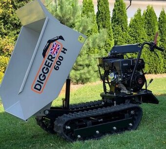Minidumper Dumper D600H stavení kolečko