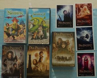 Videokazety VHS, Shrek a Pán prstenů