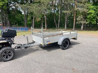 ✅Bržděný přívěs Saris 1350 kg, nová podlá, nová STk
