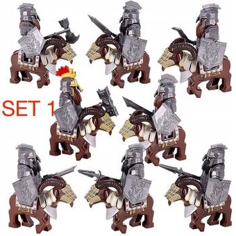 Figúrky pán prsteňov 4 (5ks) typ lego, nové - 1