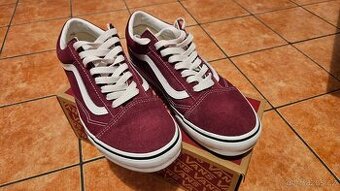 Vans Old Skool vel. 41 - Bordó / Theory Rhododendron