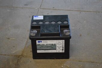 REZERVACE 2x baterie 12v 33Ah