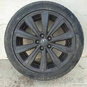 Alu kola VW Polo 16" 5x100, letní Falken 215/45R16