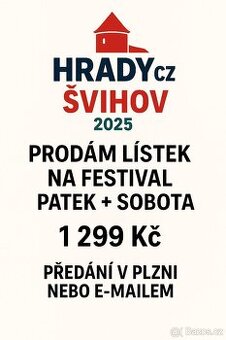 Hrady CZ vstupenka
