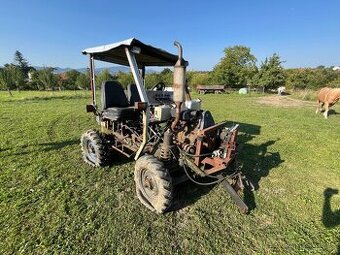 Malotraktor domácí výroby 4x4
