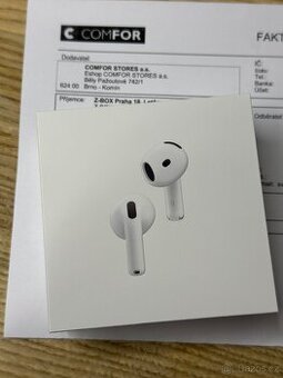 Airpods 4 ANC s aktivním potlačením hluku NOVÁ 100% ORIGINÁL