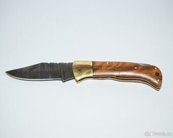 Sběratelský nůž - damaškový, ručně dělaný