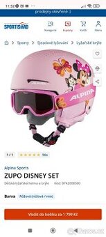 Dětská lyžařská přilba