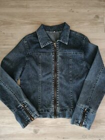 Riflová bunda tmavemodra, vel XS/S