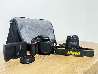Nikon D3500 černý + objektiv 18-55mm