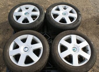 original alu kola Skoda 5x112 take VW Audi Seat zimni pneu