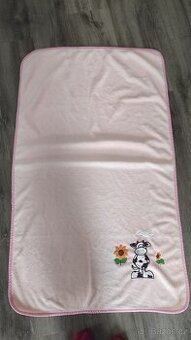 Osuška pro miminko růžová