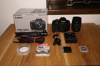 Canon 2000d 2023 v zánovním stavu (jen 10.tis fotek)