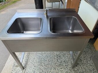 Prodej nerezový dvoudřez