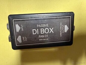 Palmer PAN 01, pasivní DI box