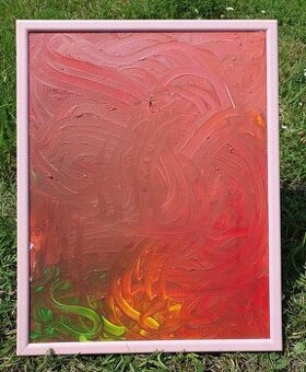 Obraz Deň dobrých správ 2024-nevidomá malířka Lea