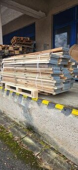 Paletové ohrádky 120x80cm 40ks