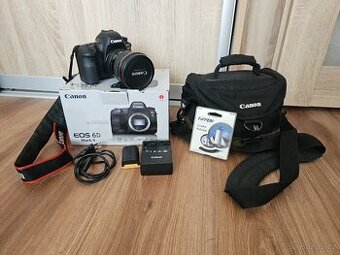 Caon EOS 6D Mark II. + objektiv + příslušenství