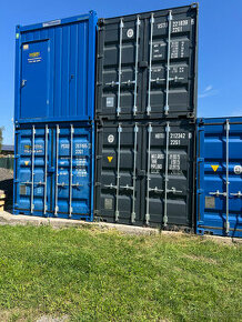 Lodní kontejner, typ "20" / 6m, po jedné cestě