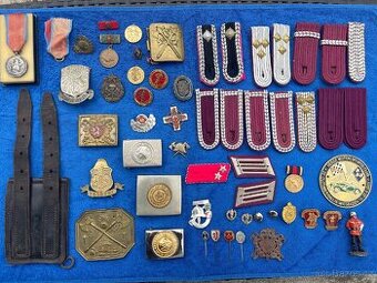 Sbírka historických hasičských odznaků, vyznamenání