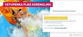 Aqualand Moravia Pasohlávky - celodenní vstup