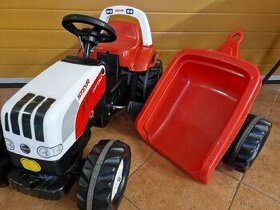 Detsky slapaci traktorRolly Toys s vleckou