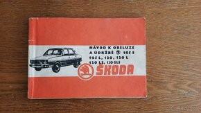Návod, záruční list Škoda 105 atd.