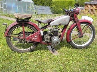JAWA VILLIERS (chobot)r.v.1933 bez dokladů motor v chodu