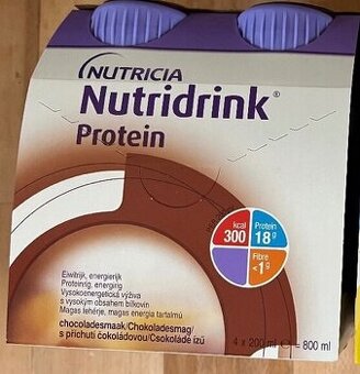 Nutridrink Protein Cokolada VELKE 200 ml 44 ks