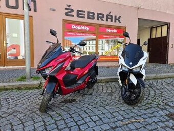 Sym Jet X 125i, DPH,  4 roky záruky,  vodou chlazený