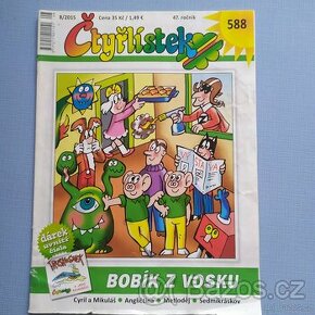Čtyřlístek číslo 588 - Bobík z vosku - 1